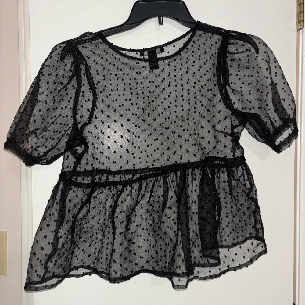 Forever 21 Sheer Top